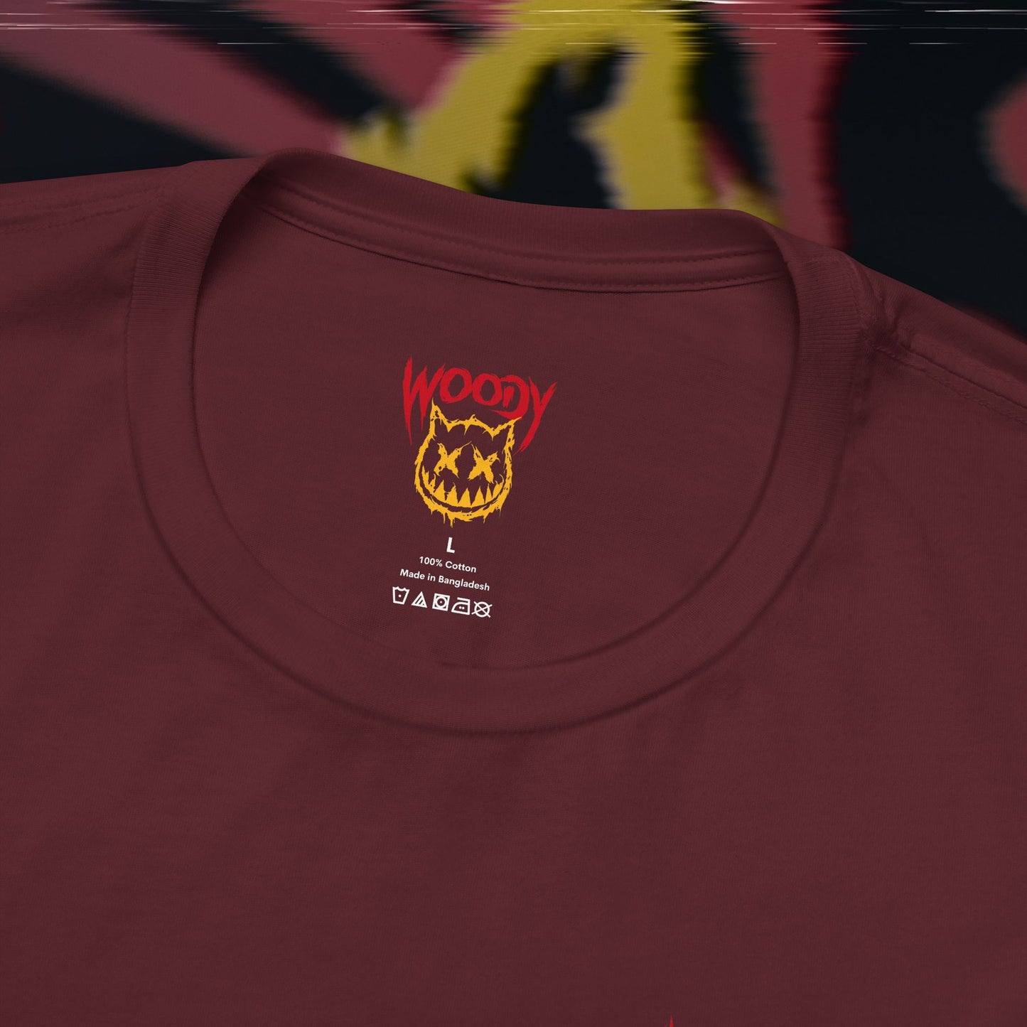 Face Your Demons - Maroon - T-Shirt