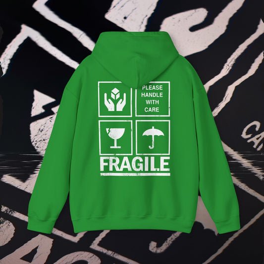 Fragile - Green - Hoodie