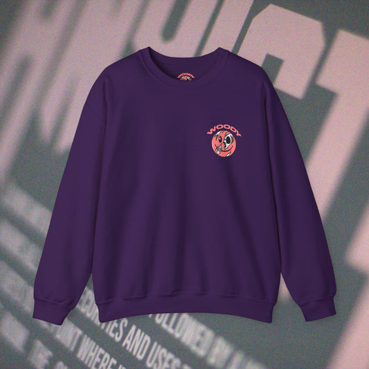 Anxiety - Purple - Crewneck