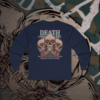 Embrace of Eternity - Navy - Long Sleeve