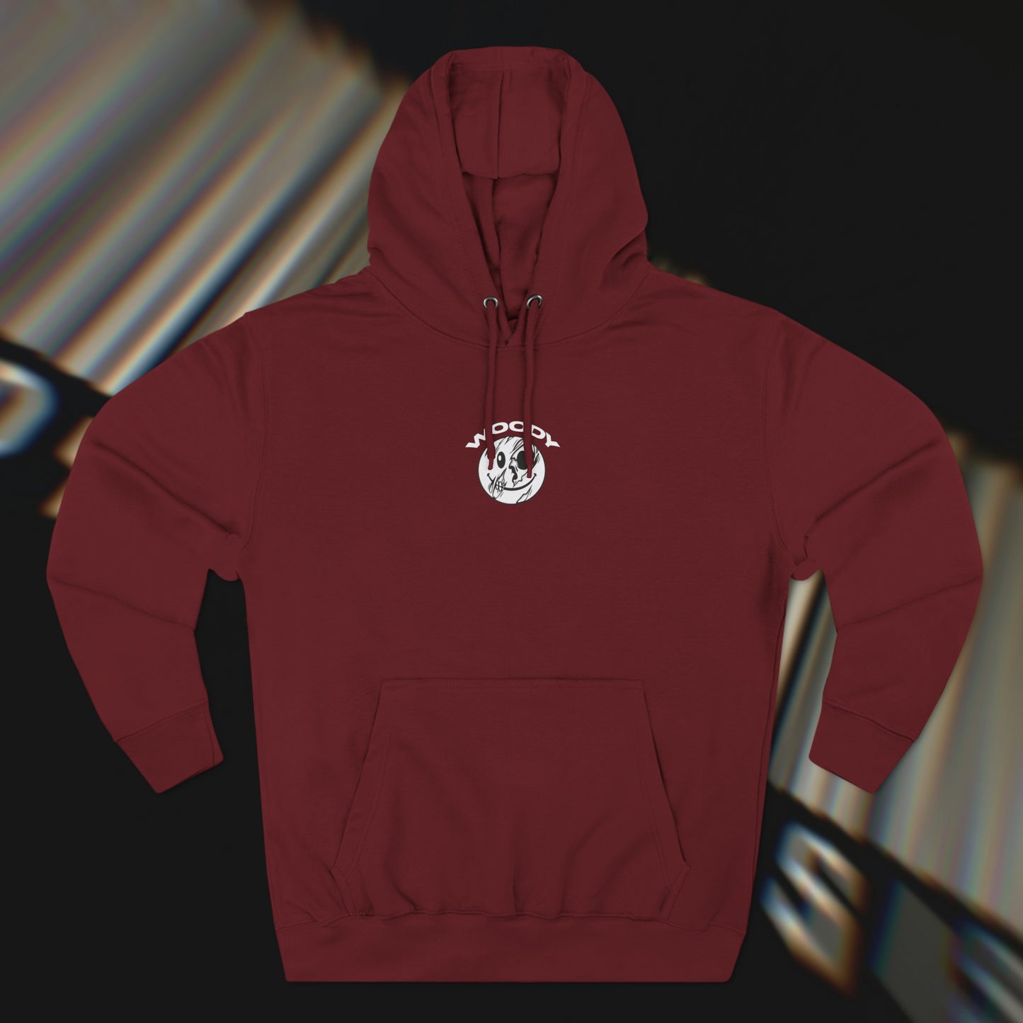 Barcode - Burgundy - Hoodie