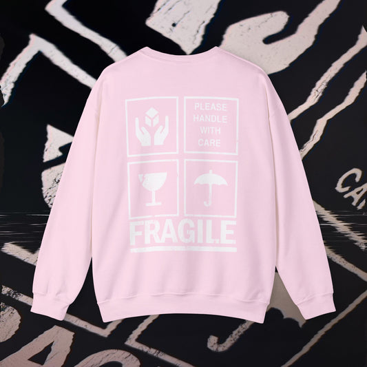 Fragile - Light Pink - Crewneck