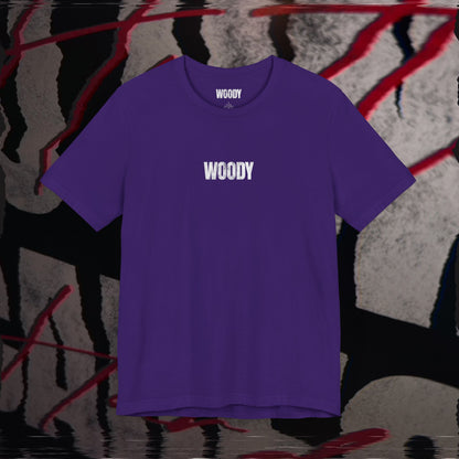 No One Cares, Hustle Harder - Purple - T-Shirt