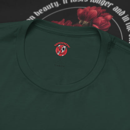 Shape Of Beauty - Forest Green - T-Shirt