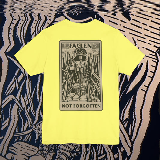 Fallen, Not Forgotten - Yellow - T-Shirt