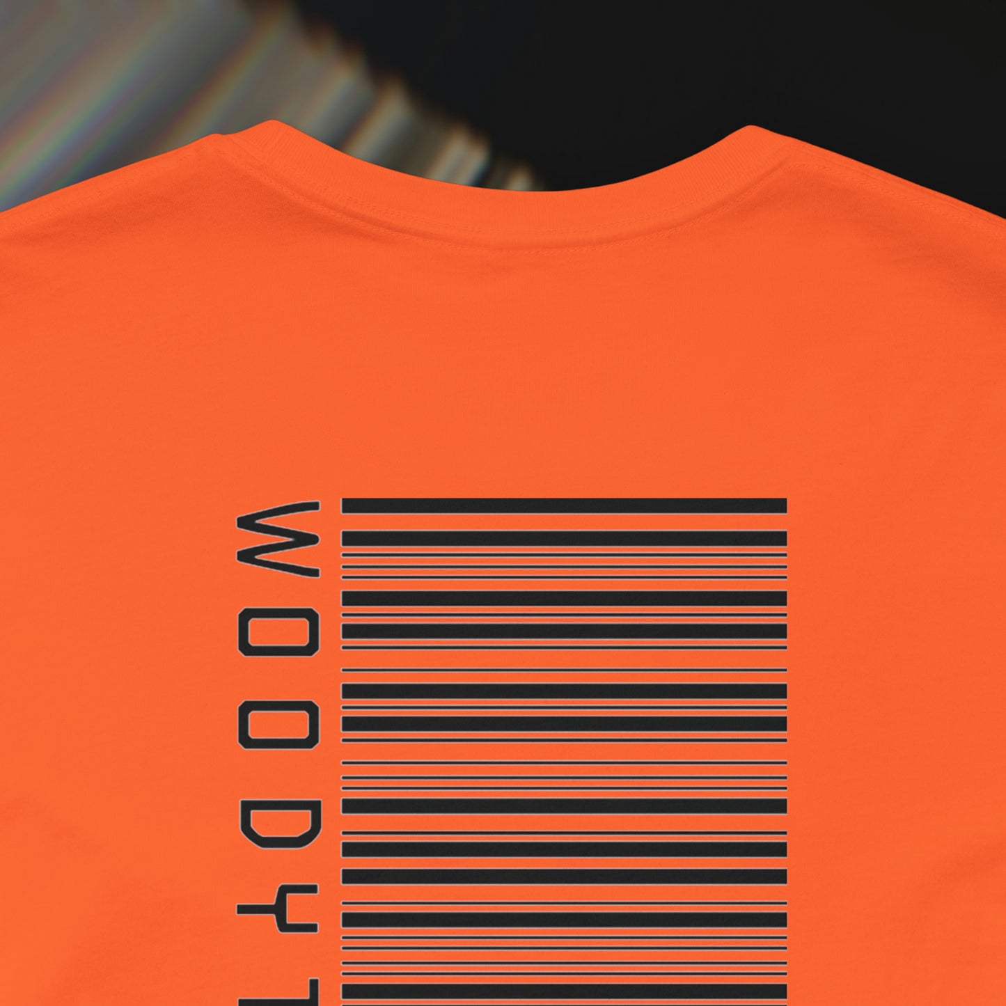 Barcode - Orange - T-Shirt