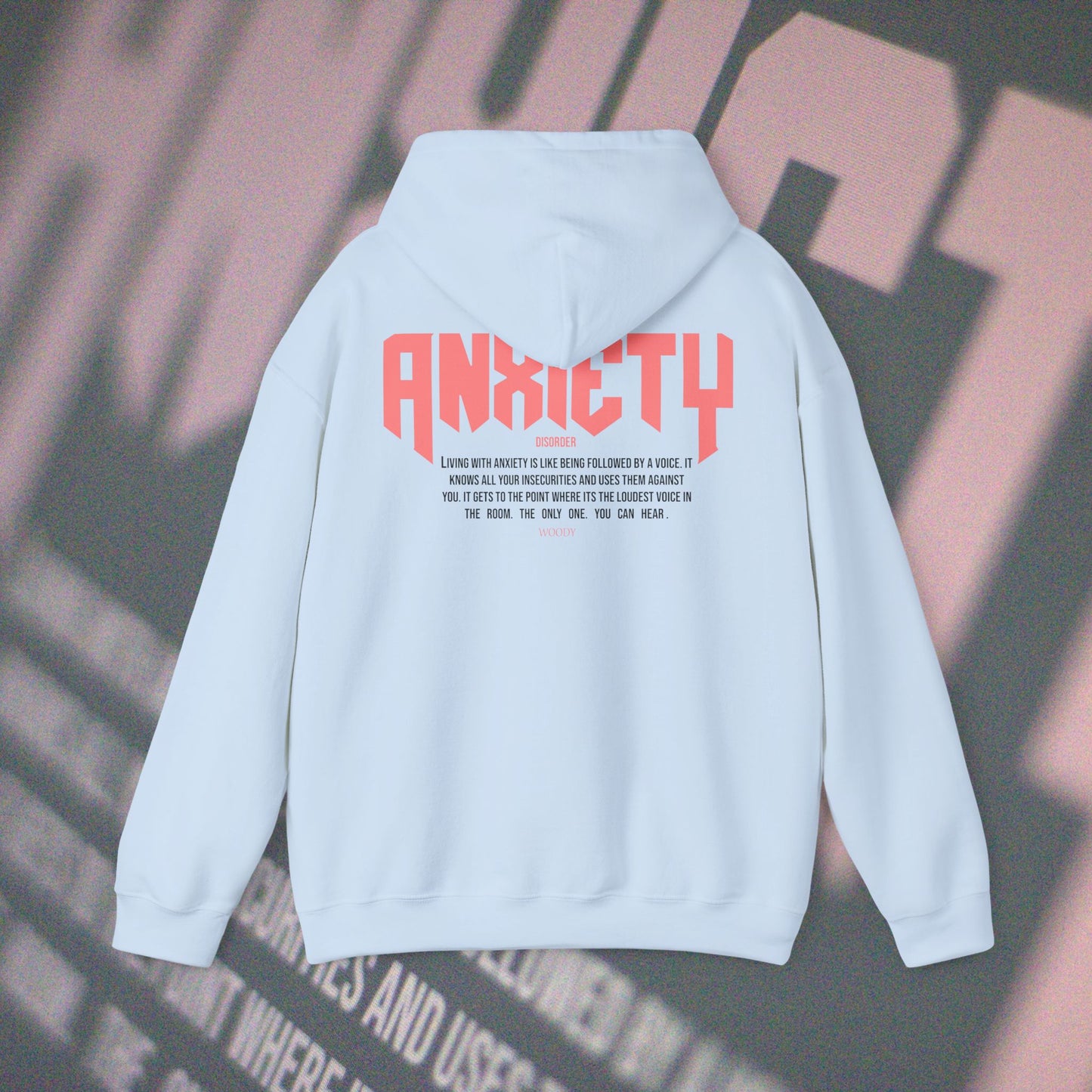Anxiety - Light Blue - Hoodie