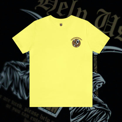 Help Us - Yellow - T-Shirt