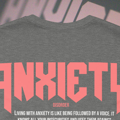 Anxiety - Deep Heather - T-Shirt