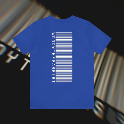 Barcode - Blue - T-Shirt