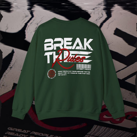 Break The Rules - Forest Green - T-Shirt