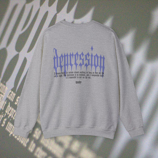 Depression - Sport Grey - Crewneck