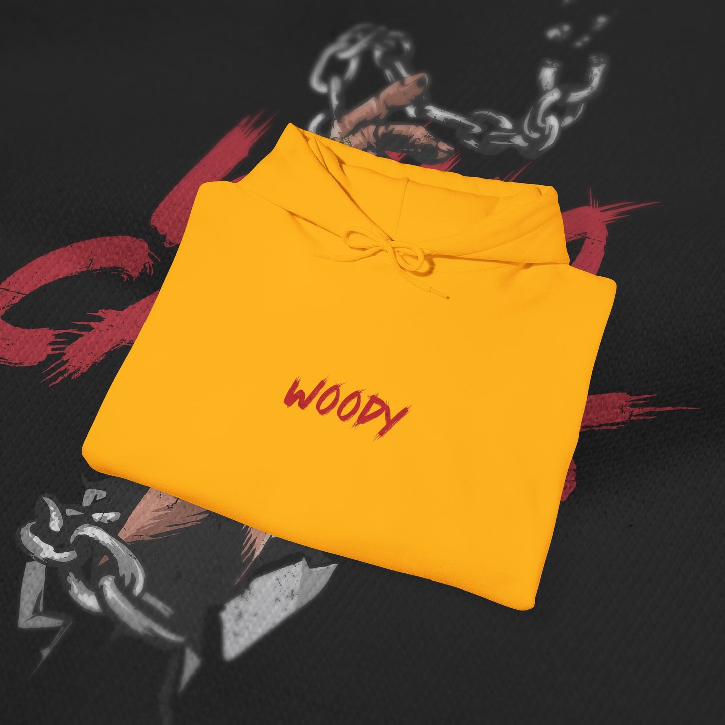 Who Cares - Gold - Hoodie