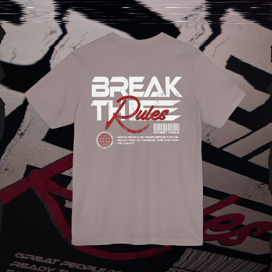 Break The Rules - Pebble Brown - T-Shirt