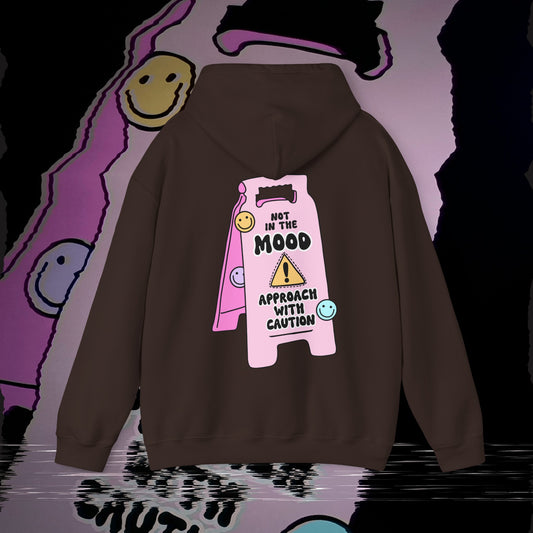 Not In The Mood - Brown - Hoodie