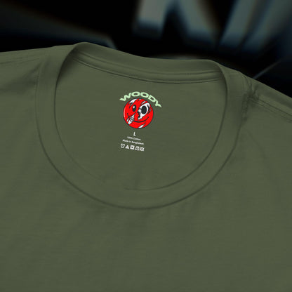 F**KING SMILE - Military Green - T-Shirt