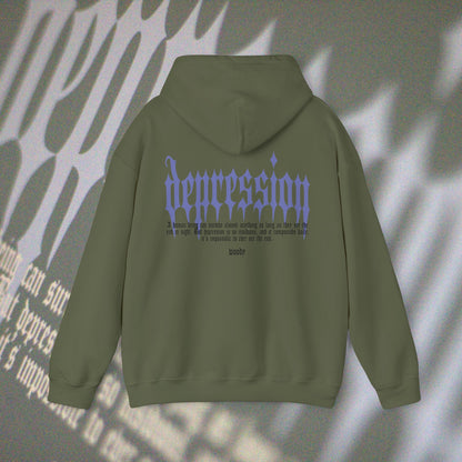 Depression - Military Green - Hoodie