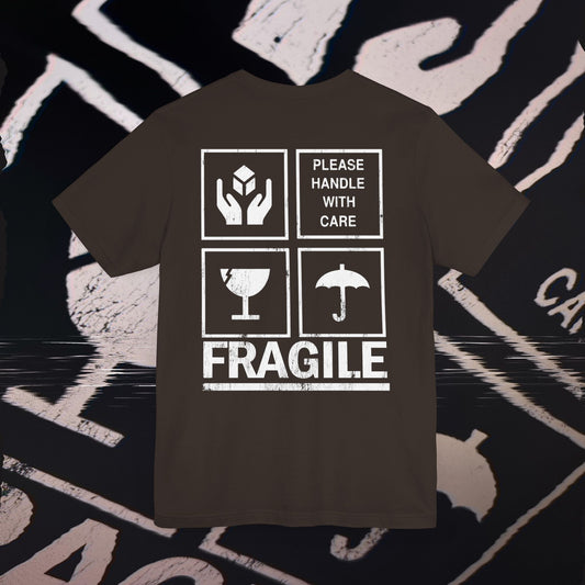 Fragile - Brown - T-Shirt