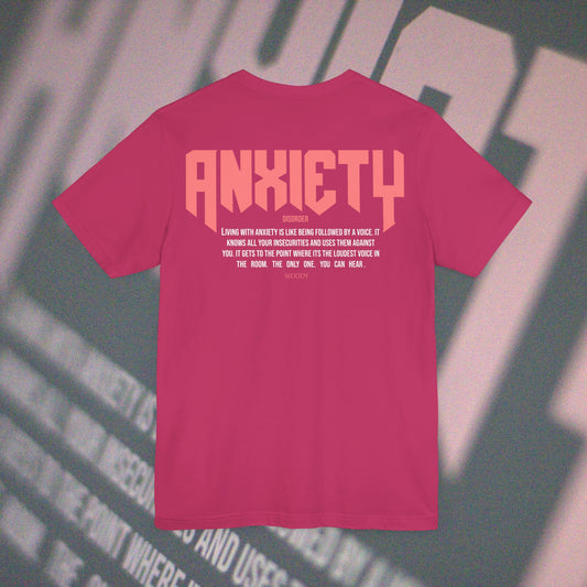 Anxiety - Berry - T-Shirt