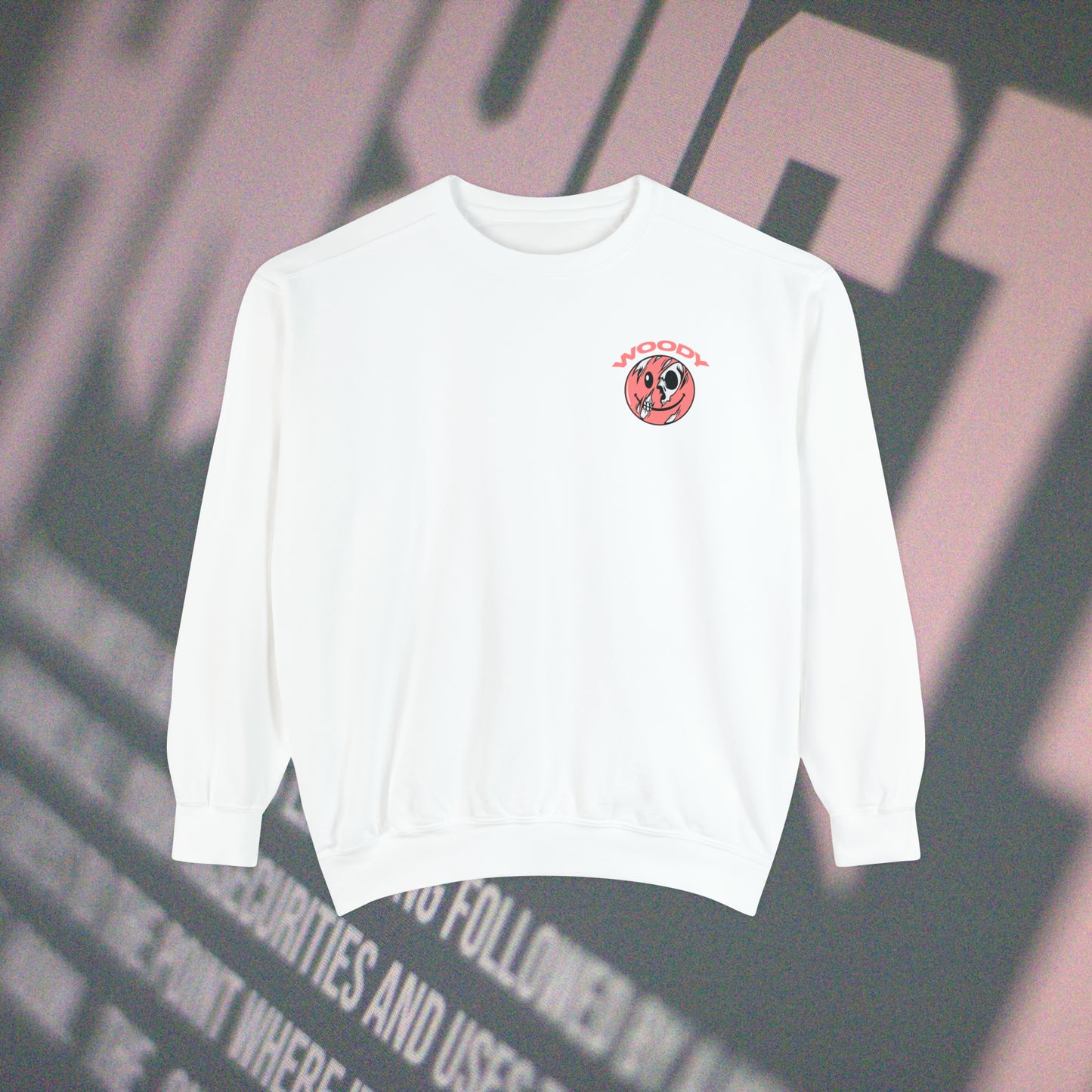 Anxiety - White - Crewneck