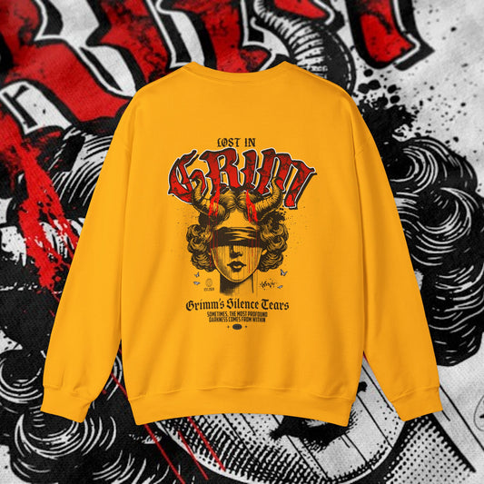 Lost In Grim - Gold - Crewneck