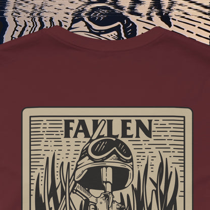 Fallen, Not Forgotten - Maroon - T-Shirt