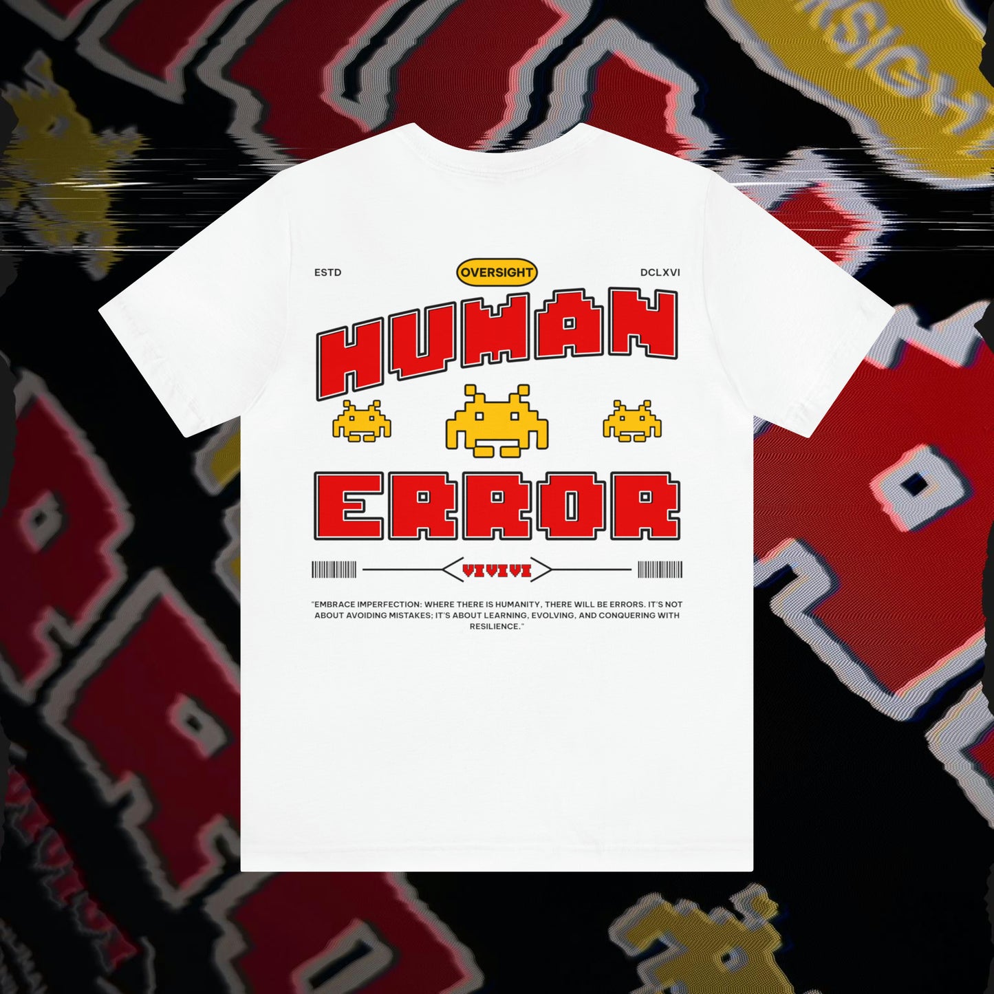 Human Error - White - T-Shirt