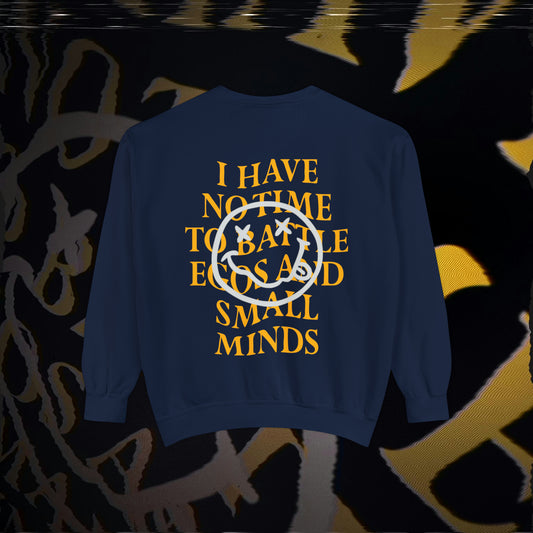 I Have No Time - Navy - Crewneck