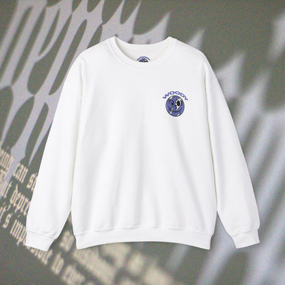 Depression - White - Crewneck