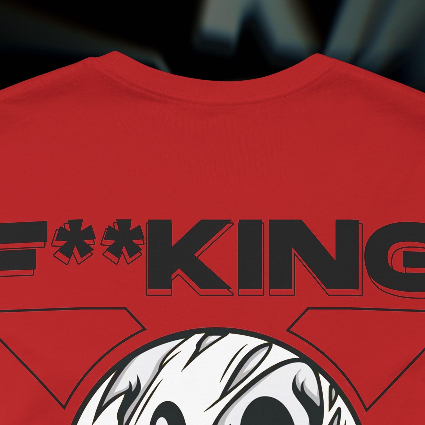 F**KING SMILE - Red - T-Shirt