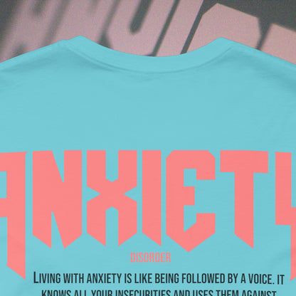 Anxiety - Turquoise - T-Shirt