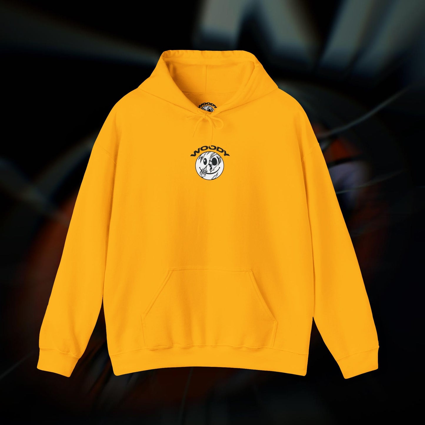 F**KING SMILE! - Gold - Hoodie