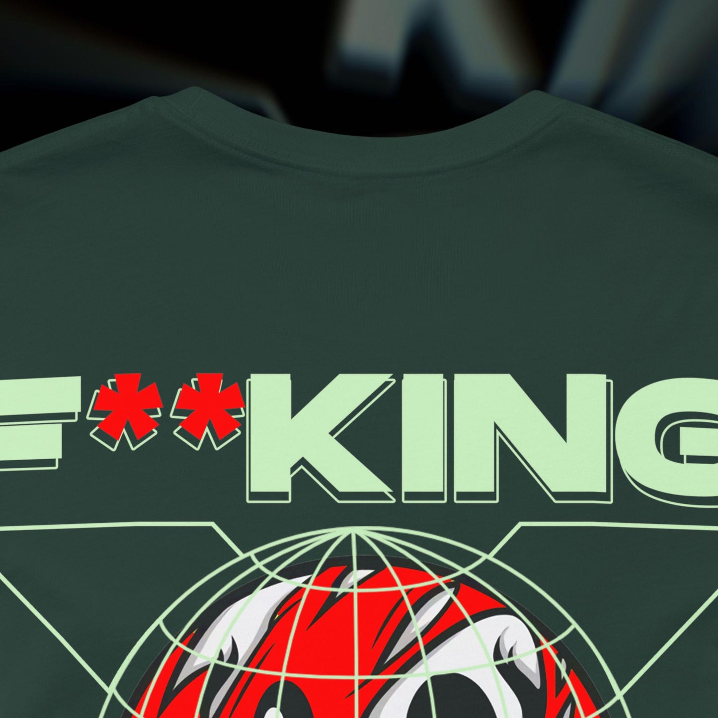 F**KING SMILE - Forest Green - T-Shirt