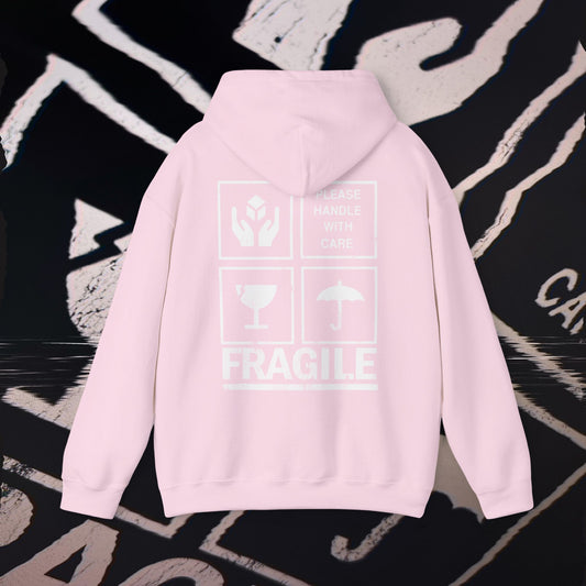 Fragile - Light Pink - Hoodie