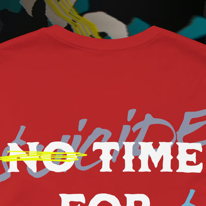 No Time For Romance - Red - T-Shirt