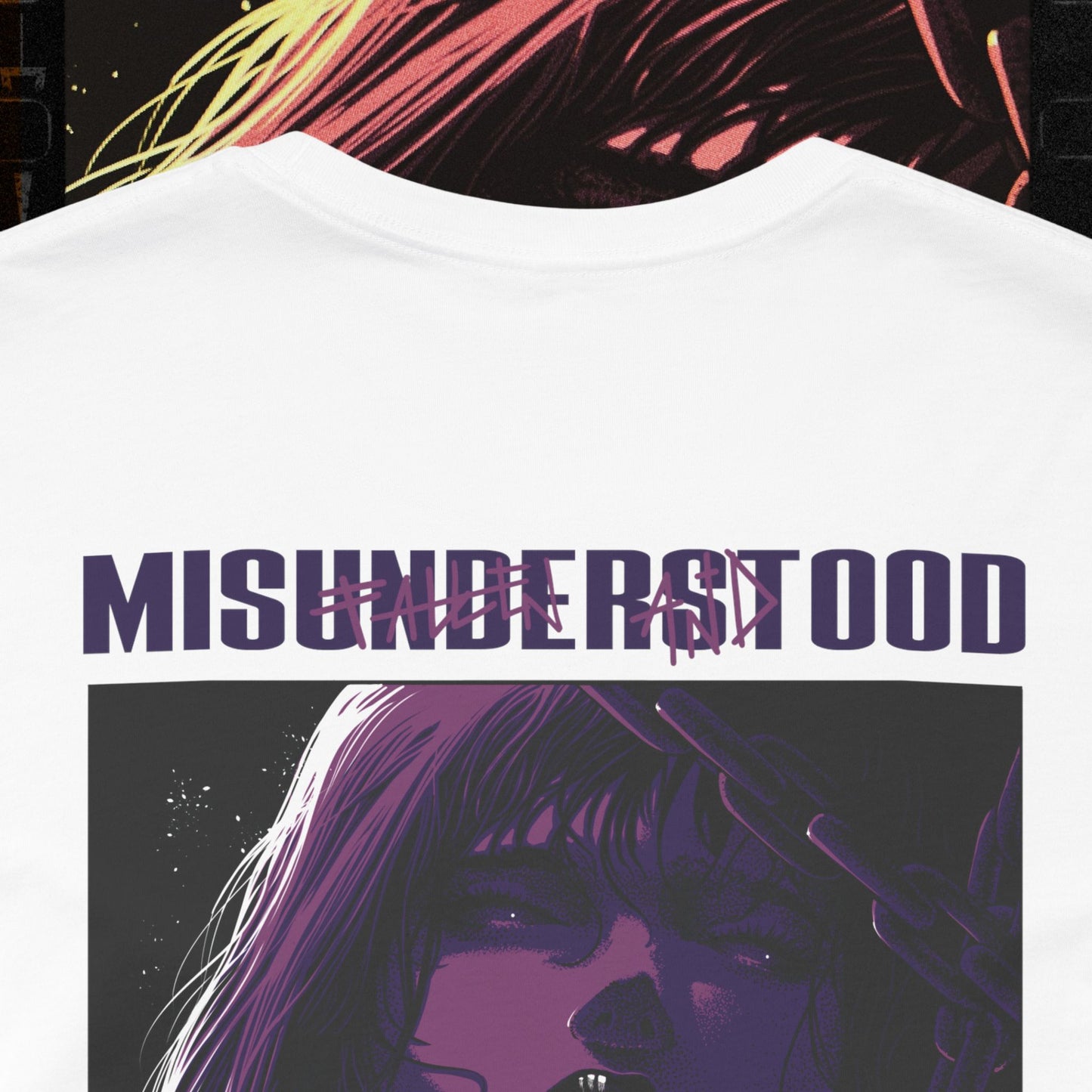 Fallen and Misunderstood - White - T-Shirt | Halos and Hellfire