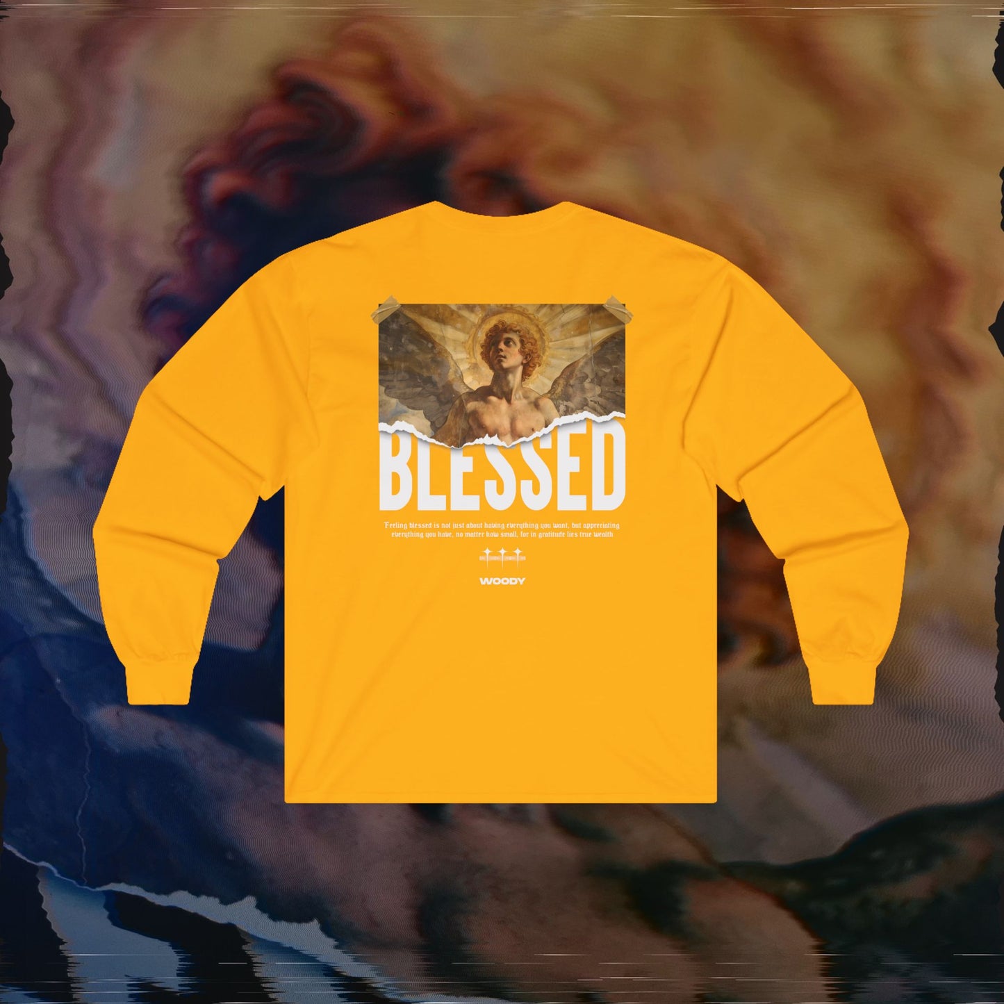 Blessed - Gold - Long Sleeve