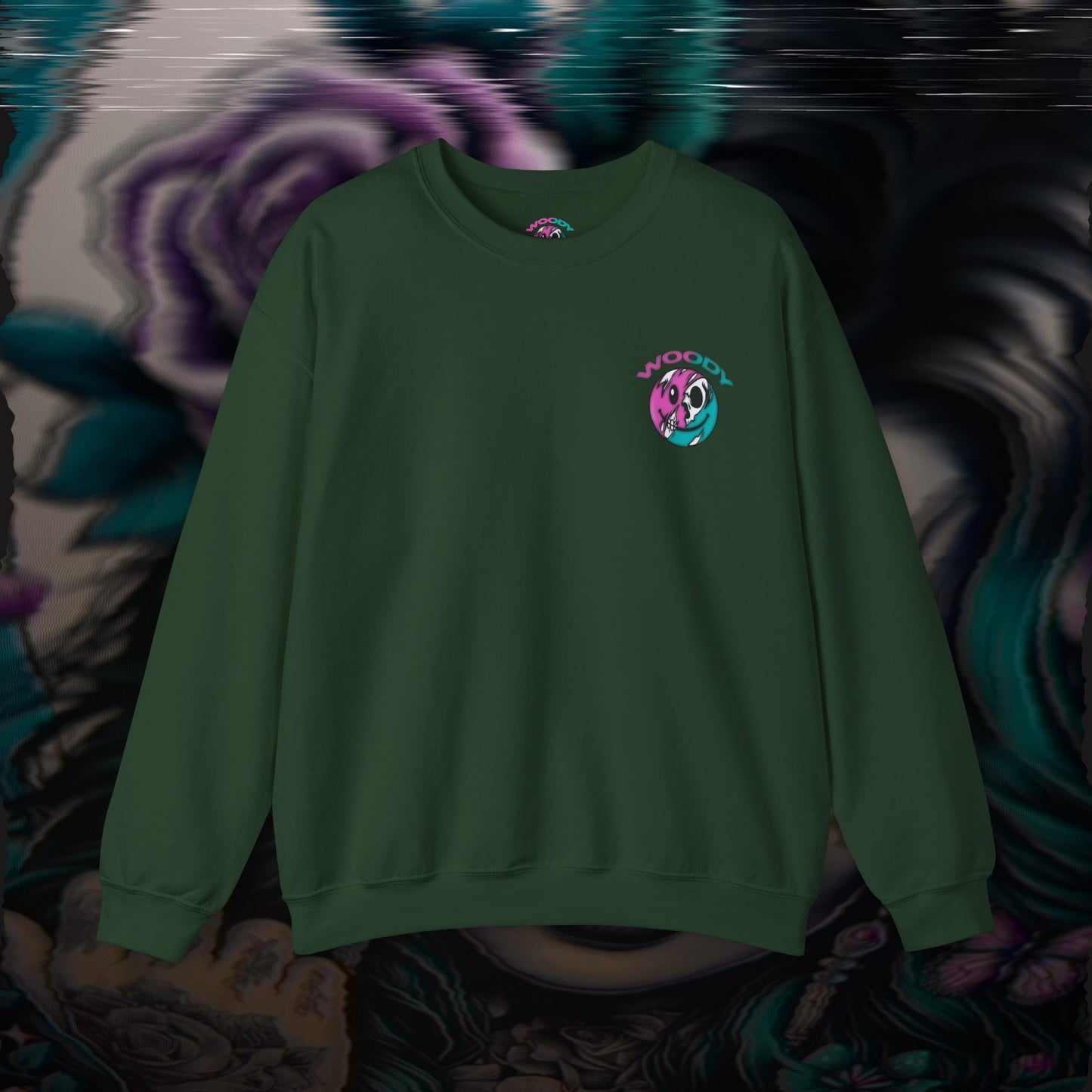 The Bitch - Forest Green - Crewneck