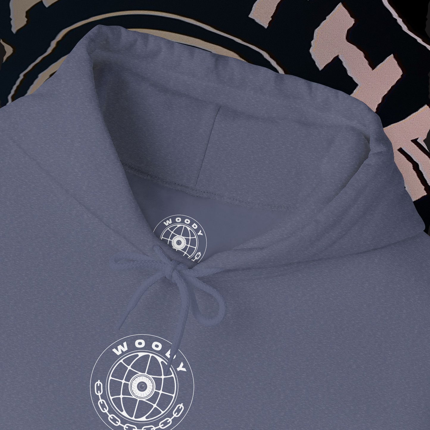 Take The Risk - Heather Navy - Hoodie