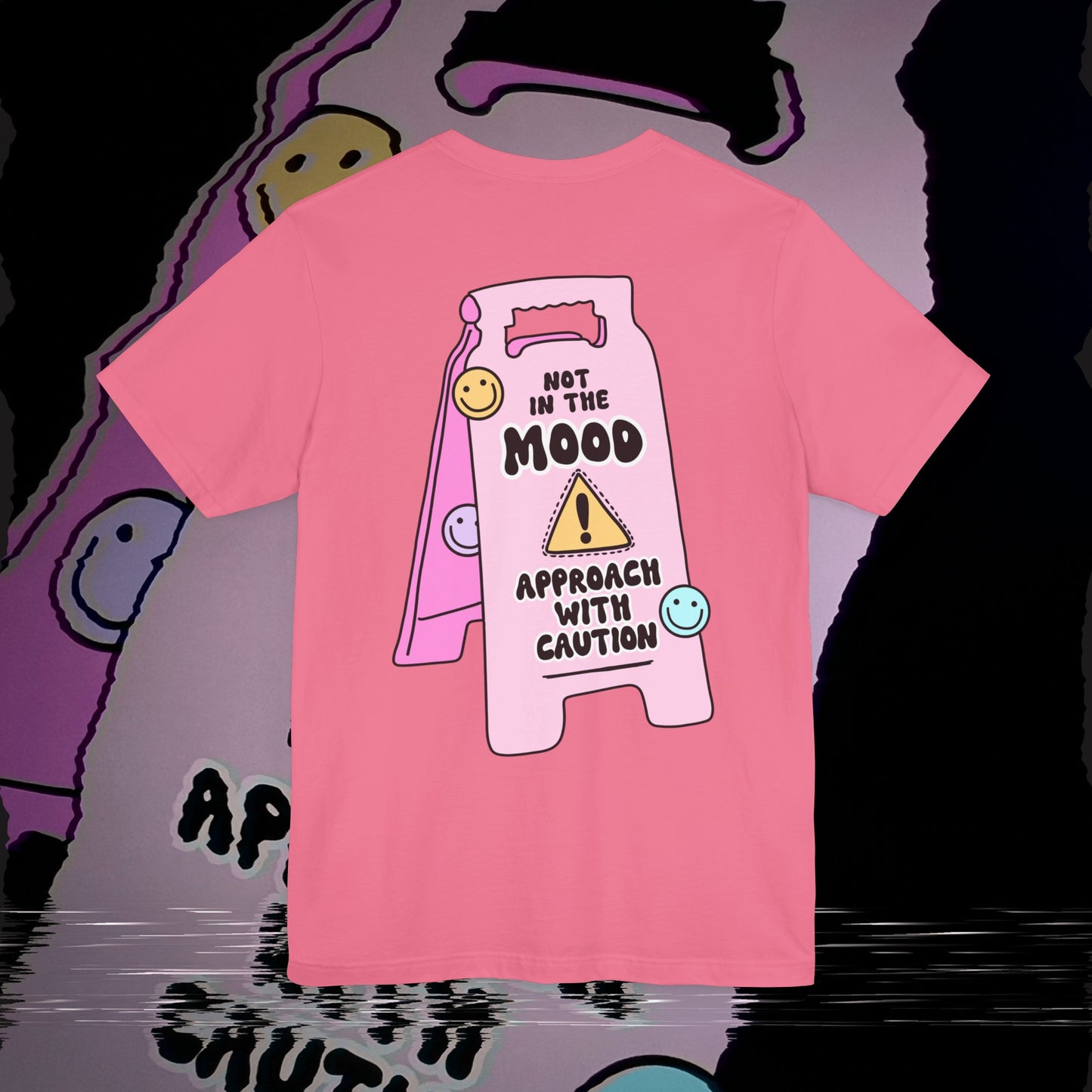 Not In The Mood - Pink - T-Shirt