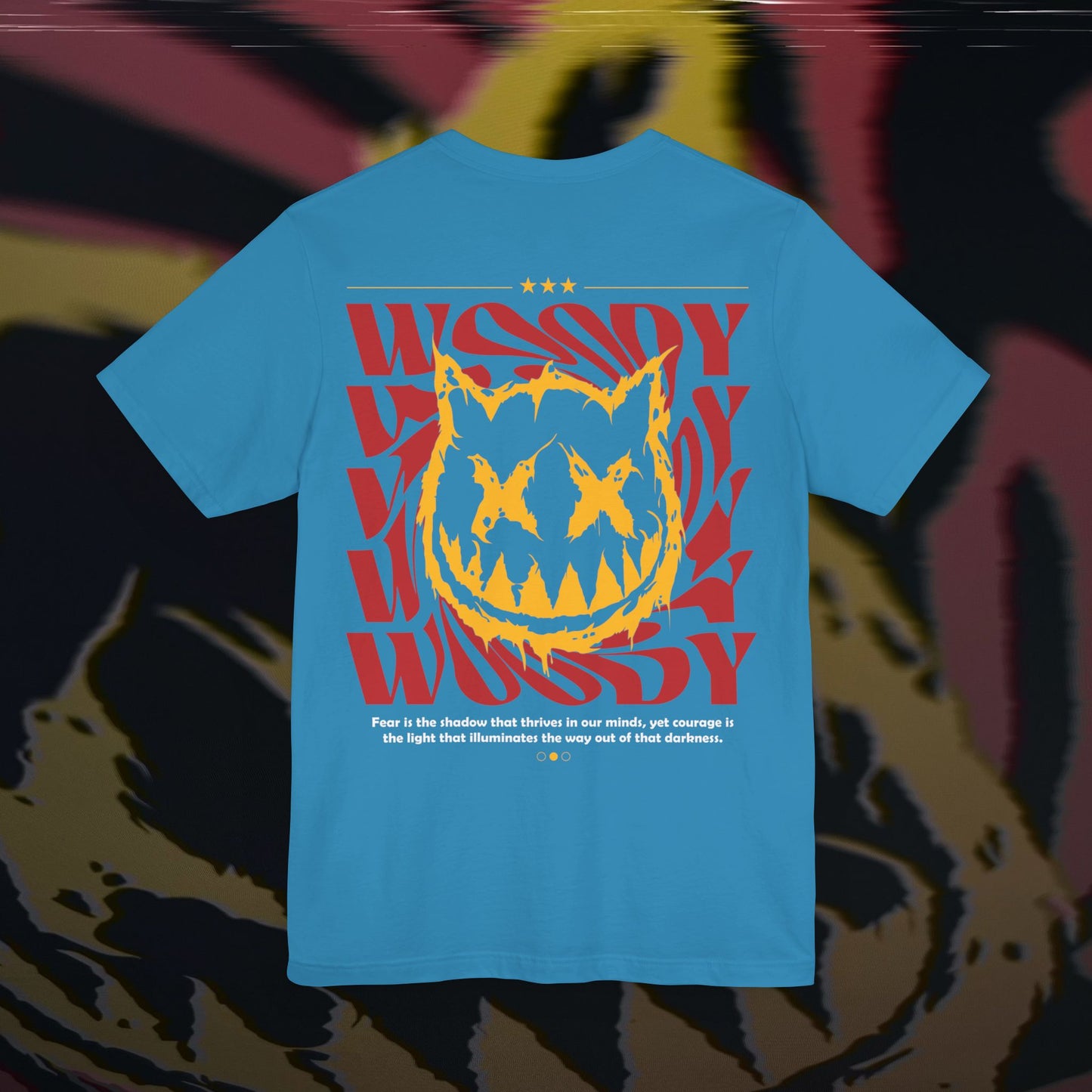 Face Your Demons - Aqua - T-Shirt