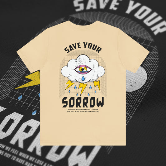 Save Your Sorrow - Soft Cream - T-Shirt