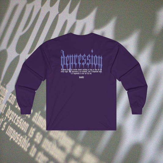 Depression - Purple - Long Sleeve