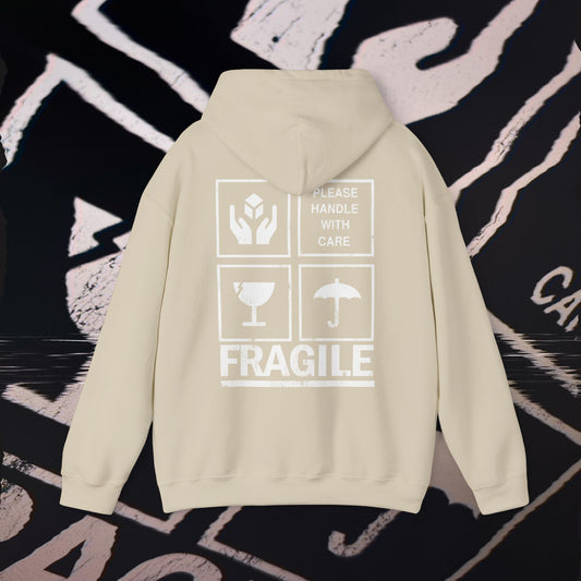 Fragile - Sand - Hoodie