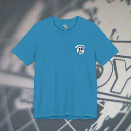 Woody Worldwide - Aqua - T-Shirt