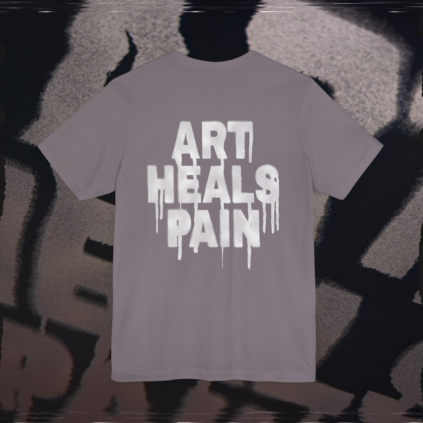 Art Heals Pain - Storm - T-Shirt