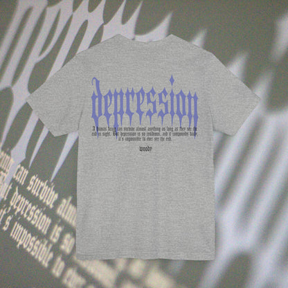 Depression - Athletic Heather - T-Shirt