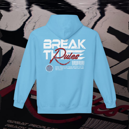 Break The Rules - Sky Blue - Hoodie