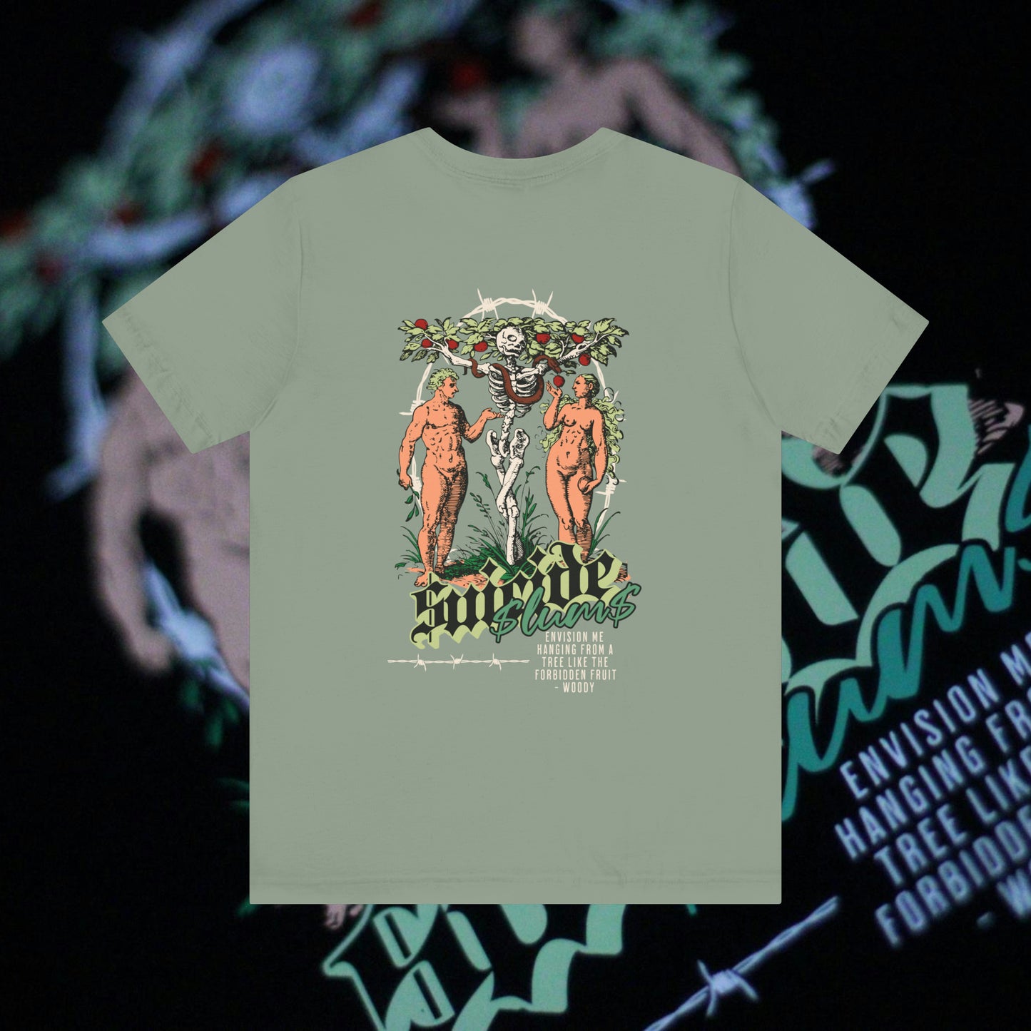 Forbidden Fruit - Sage - T-Shirt