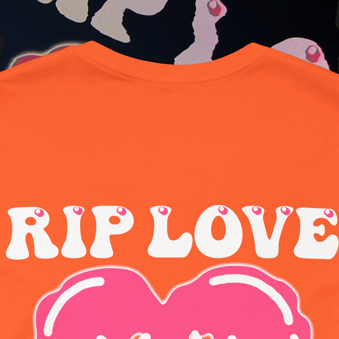 RIP Love - Orange - T-shirt